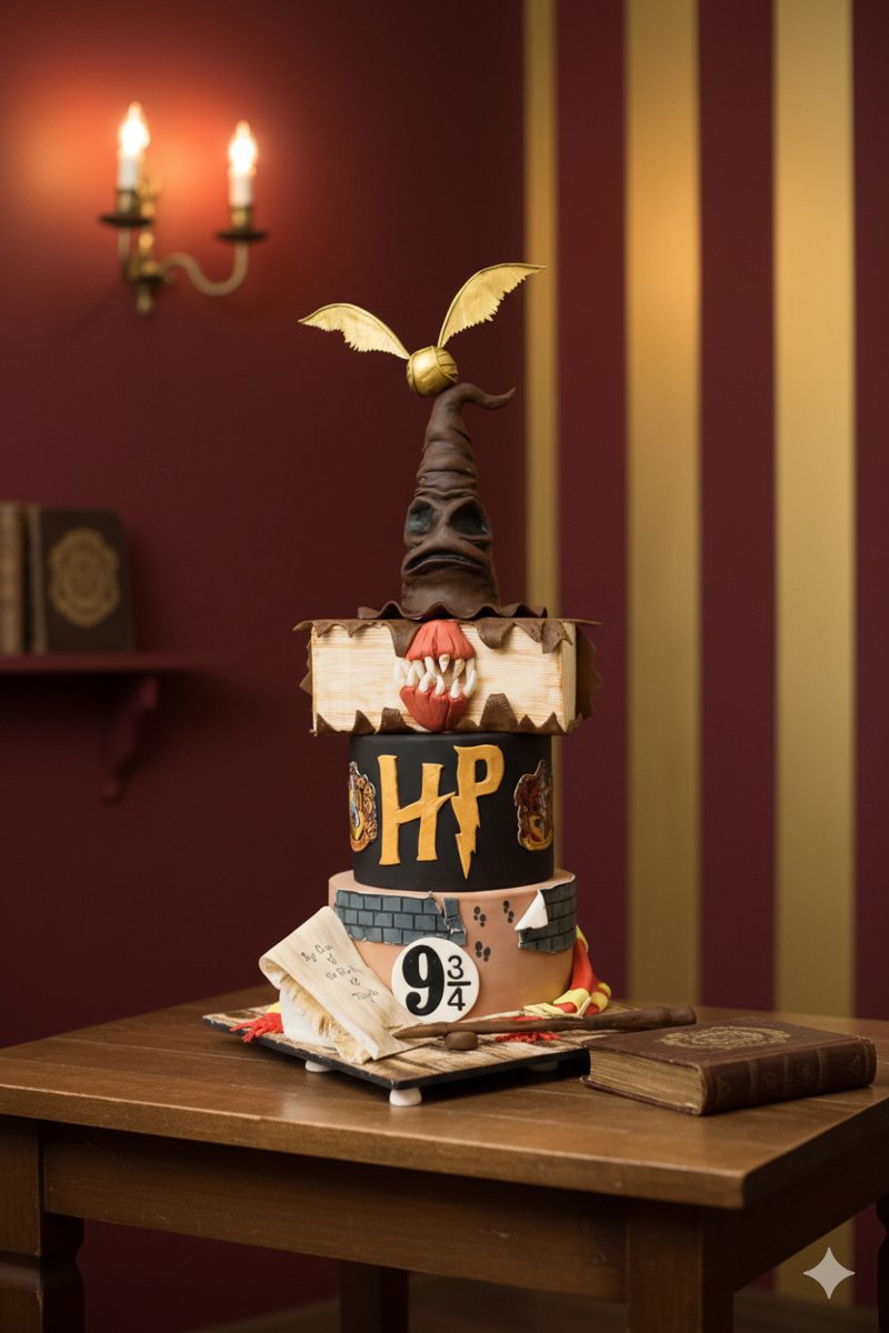 Harry Potter themed cake